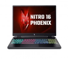 Acer Nitro 16 Phoenix (2023) : Ryzen 7-7735H | 16GB RAM | 512GB SSD | RTX 4050 6GB | 16.0 inch FHD+ 165Hz | Đen | Window 11