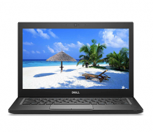 Dell Latitude 7280 : i7-6600U | 8GB RAM | 256GB SSD | Intel HD Graphics 520 | 12.5 inch HD | Led Keyboard | Windows 10 Pro | Black