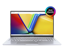 ASUS Vivobook Pro 16 OLED K6602VV-MX077W : i9-13900H | 16GB RAM | 1TB SSD | RTX 4060 8GB | 16 inch 3.2K OLED | Finger Print | Windows 11 | Cool Silver