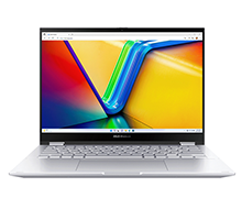 Asus Vivobook S 14 Flip TN3402YA-LZ192W : R5-7530U | 16GB RAM | 512GB SSD | AMD Radeon Graphics | 14.0 inch WUXGA + Touch + Finger Print + NumPad | Windows 11 | Bạc