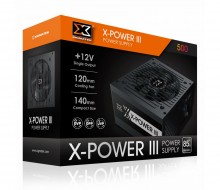 Nguồn Xigmatek X-Power III 500 (230V, 450W, 80 Plus) Chính Hãng 