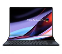 ASUS Zenbook Pro 14 Duo UX8402VU-P1028W : i9-13900H | 32GB RAM | 1TB SSD | RTX 4050 6GB | 14.5 inch WQHD+ OLED | Touch + Pen | Windows 11 | Black