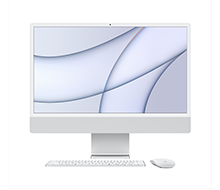 APPLE PC iMac 2021 Z12R00047 : Apple M1 | 16GB RAM | 512GB SSD | 8 Cores GPU | 24 inch 4.5K Retina | Silver