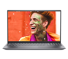 Dell Inspiron 5515 N5R75700U104W1 : R7-5700U | 8GB RAM | 512GB SSD | AMD Redeon Graphics | 15.6 inch FHD | Windows 11 + Office | Silver