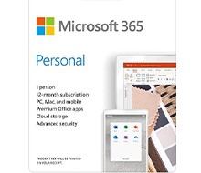 Phần mềm Microsoft 365 Personal AllLng Sub PKLic 1YR Online APAC EM C2R NR (QQ2-00003)