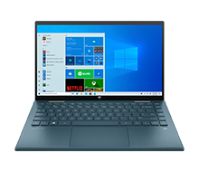 HP Pavilion X360 14-ek0059TU 6K7E1PA : i3-1215U | 8GB RAM | 256GB SSD | Intel UHD Graphics | 14 inch FHD Touch | Windows 11 | Spruce Blue