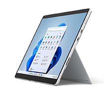 Microsoft Surface Pro 8 : i5-1135G7 | 8GB RAM | 256GB SSD | Intel Iris Xe Graphics | 13.3 inch WQHD 120Hz | Windows 11 | Type Cover 2 + Slim Pen 2 | Platinum