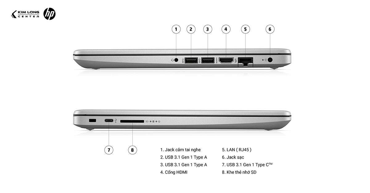cong-ket-noi-laptop-HP 240 G8 3D0E8PA