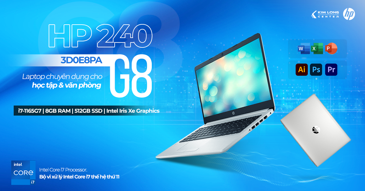 laptop-HP 240 G8 3D0E8PA
