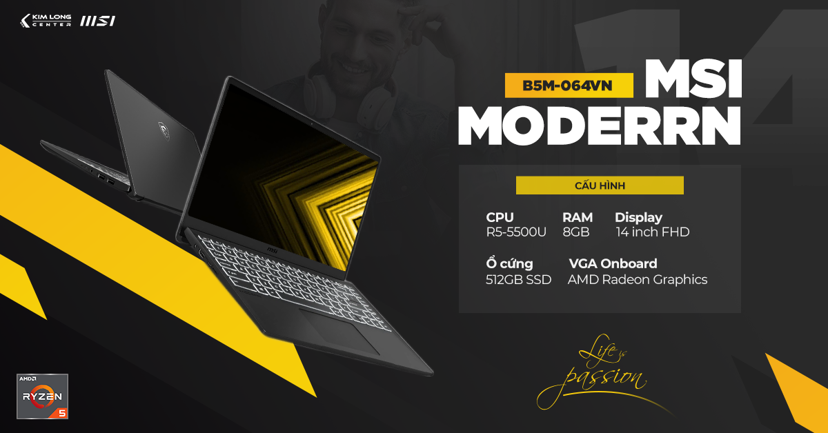 laptop-MSI-Modern-14-B5M-064VN