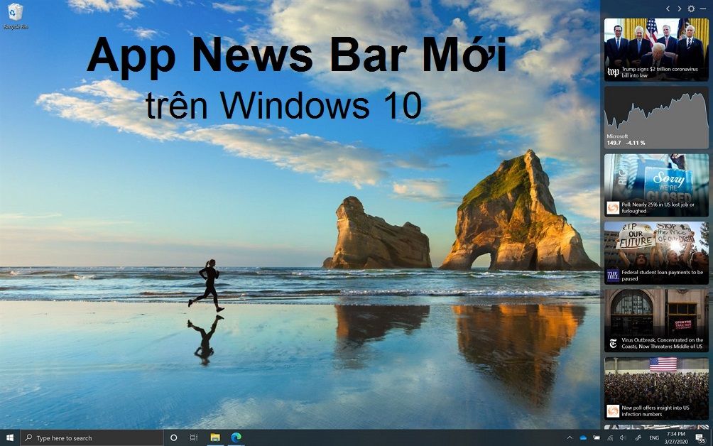 Microsoft phát hành bản bate app News Bar mới