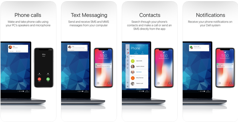 Nhứng tính năng khi sử dụng Dell Mobile Connect trên Iphone