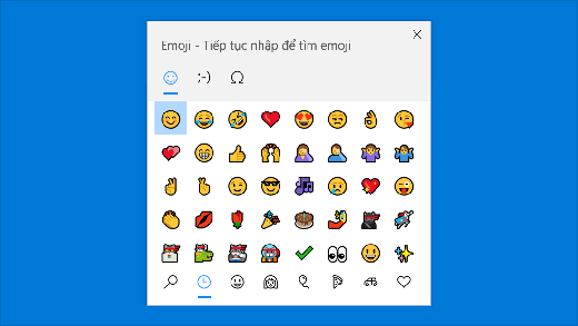 Thêm emoji từ bàn phím dễ dàng