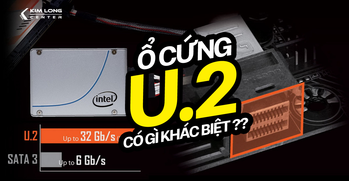 BUILD PC: Ổ cứng U.2 là gì? Có khác biệt gì so với M.2