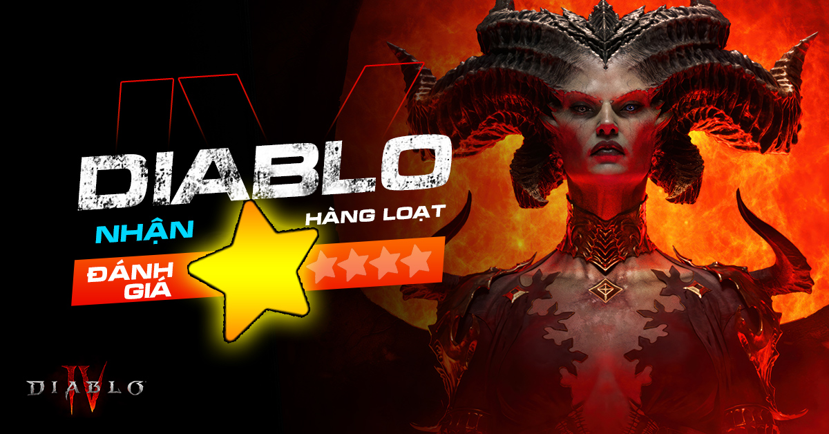 Vừa mới ra mắt cập nhật mới, Diablo 4 nhận về “bão” rate một sao