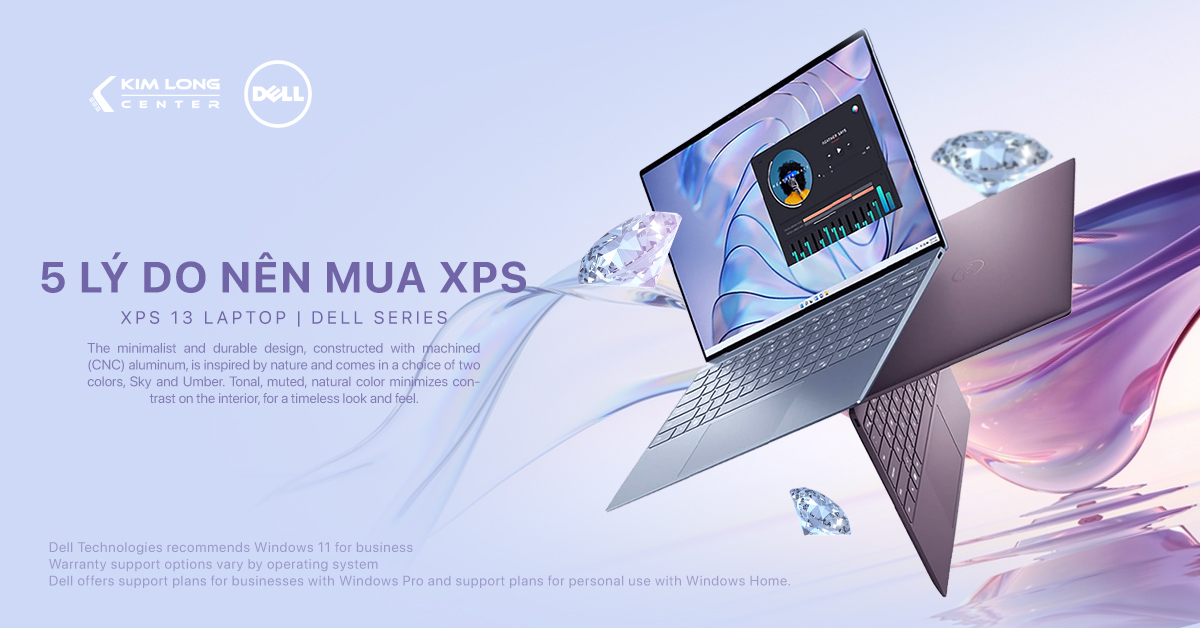 Laptop Dell XPS13 được giới công nghệ đánh giá cao vì 5 ưu điểm sau! 
