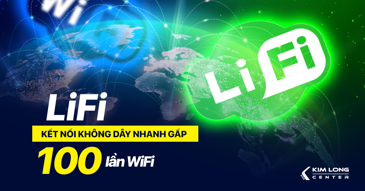Li-Fi - Kết nối không dây nhanh gấp 100 lần so với mạng Wi-Fi